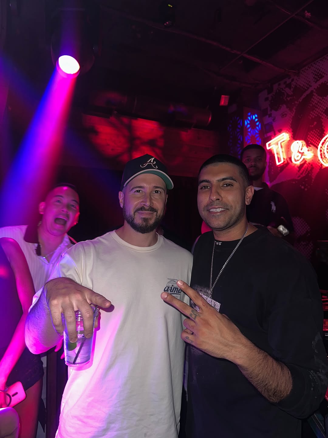 DJ Aladdinn with Vinny